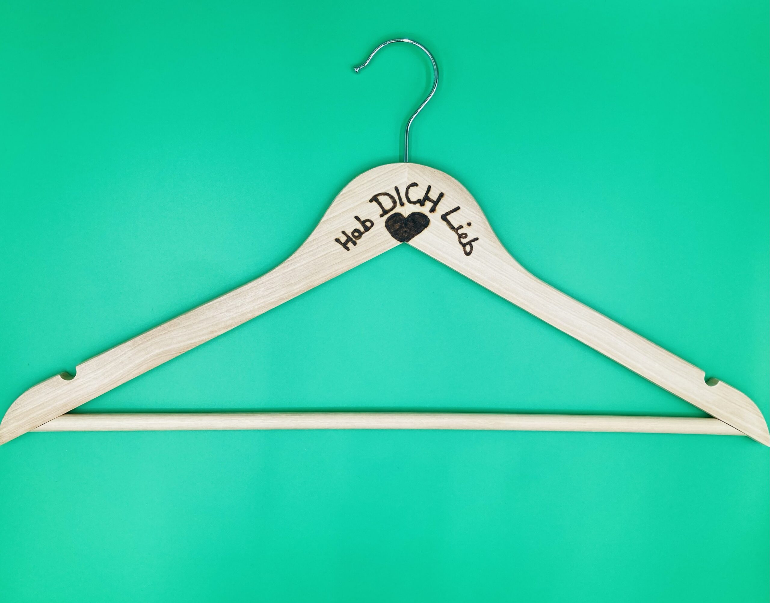 Kleiderbügel - Hab Dich Lieb