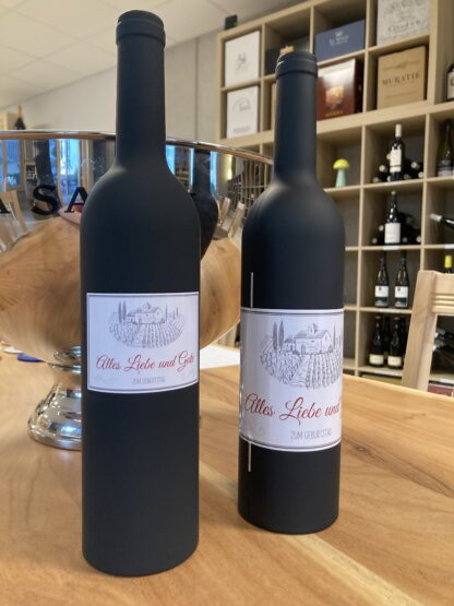 Weinset - Sommelier - Korkenzieher, Flaschenöffner... verpackt in Form einer Weinflasche – Bild 16