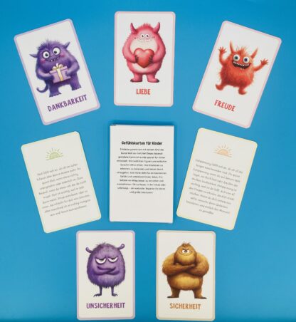 Gefühlskarten für Kinder