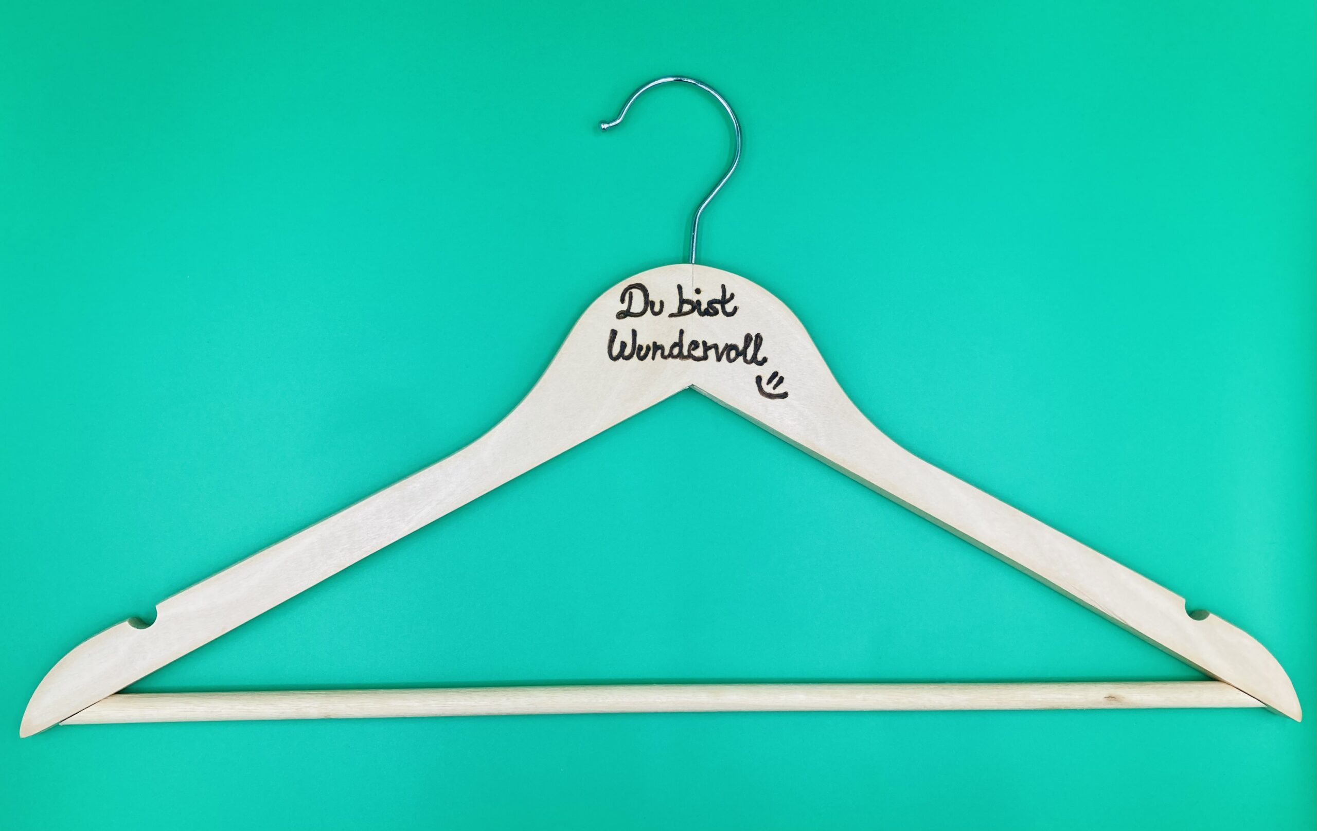 Kleiderbügel - Du bist Wundervoll – Bild 3