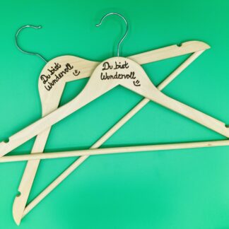 Kleiderbügel - Du bist Wundervoll