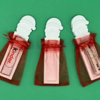 3 Nikolaus Geschenk Figuren - für Geldgeschenk / Schoki