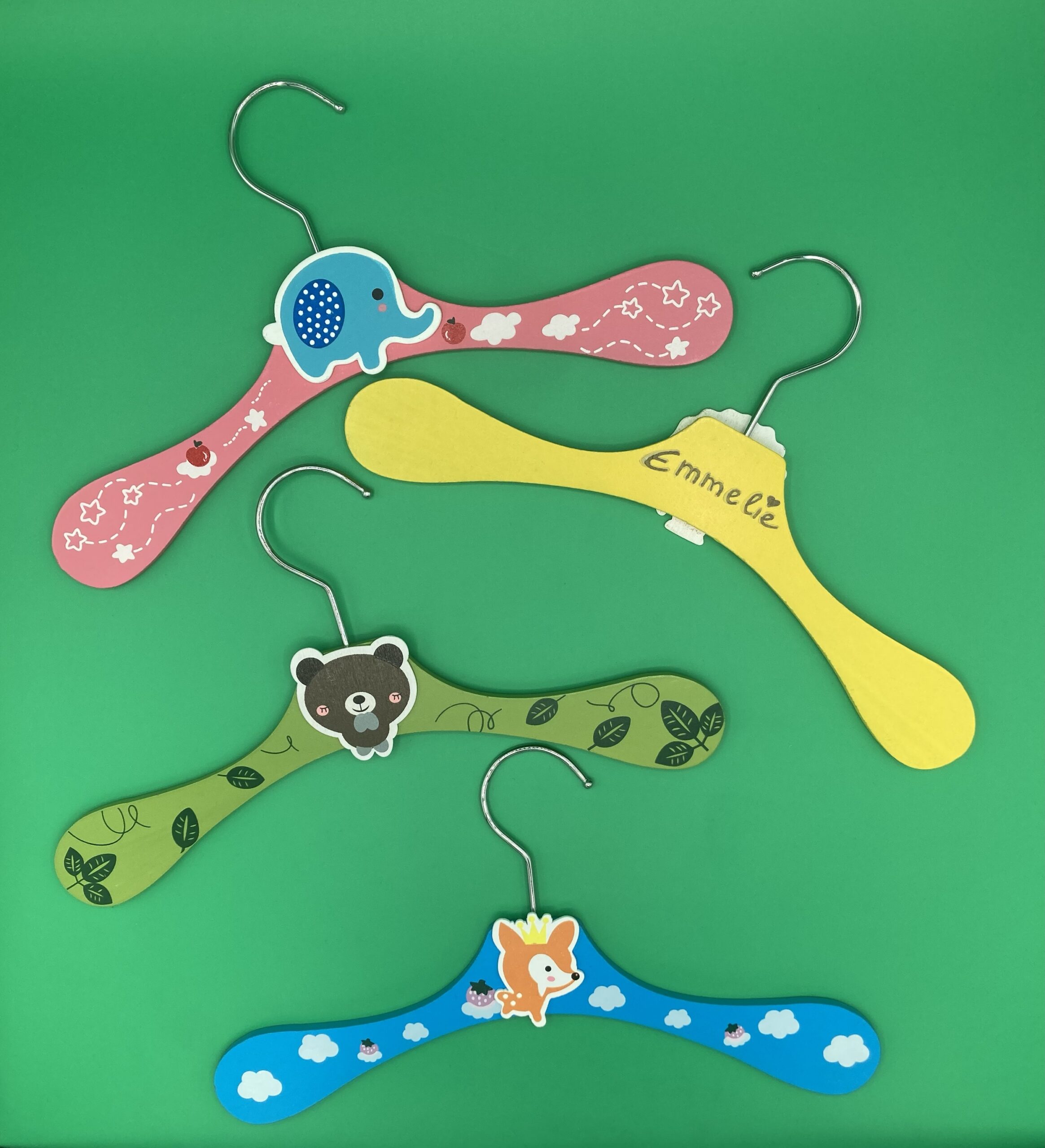 Tier Kinder Kleiderbügel - personalisiert möglich