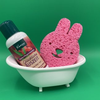 Wellness-Geschenkset &bdquo;Ostern&ldquo; &ndash; Kleine Auszeit im Miniatur-Badewannen Design
